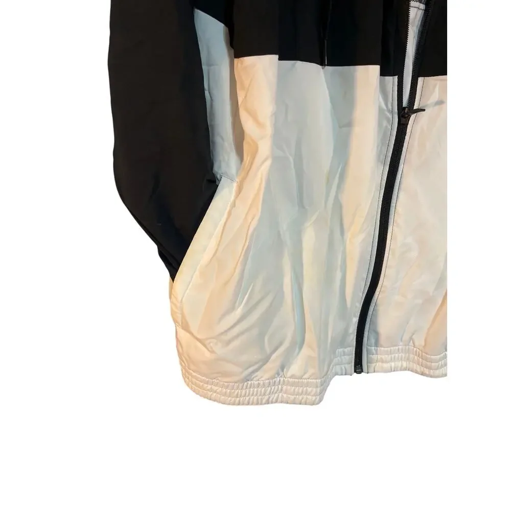 Adidas men’s hooded front zip windbreaker